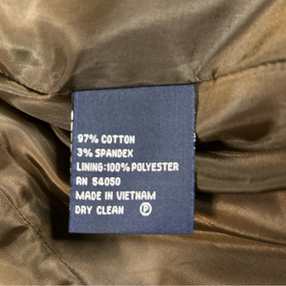 NWT Evan Picone Suit Women’s 12 Brown Floral 2 Piece Professional Business New - Picture 9 of 16